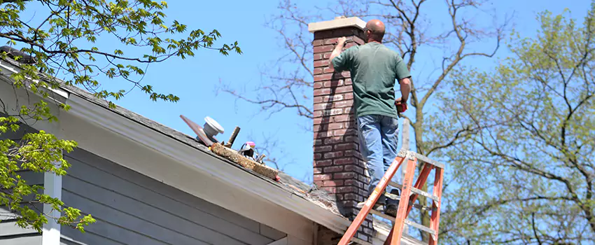 Vinyl and PVC Chimney Flashing Installation in Griffith, IN